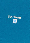 Barbour Men’s Tartan Contrast Pique Polo Shirt, Lyons Blue