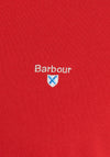 Barbour Men’s Tartan Contrast Pique Polo Shirt, Red Dress