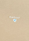 Barbour Men’s Tartan Contrast Pique Polo Shirt, Washed Stone