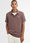 Barbour Men’s Original Sports Polo Shirt, Light Brown