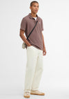 Barbour Men’s Original Sports Polo Shirt, Light Brown