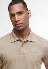 Barbour Men’s Original Sports Polo Shirt, Washed Stone Beige
