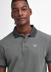Barbour Men's Sports Mix Polo Shirt, Mid Grey