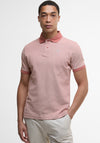 Barbour Men's Sports Mix Polo Shirt, Pink