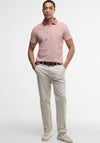 Barbour Men's Sports Mix Polo Shirt, Pink