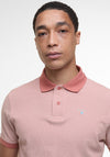 Barbour Men's Sports Mix Polo Shirt, Pink