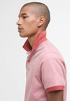 Barbour Men's Sports Mix Polo Shirt, Red Spice