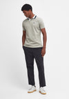 Barbour Men’s Hawkeswater Tipped Polo Shirt, Forest Fog