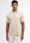Barbour Men’s Hylton Interlock Polo Shirt, Light Beige