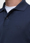 Barbour Men’s Hylton Interlock Polo Shirt, Navy