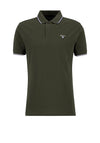 Barbour Men’s Fielding Polo Shirt, Olive Green