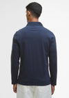 Barbour Men’s Margrove Long Sleeve Polo Shirt, Navy