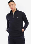 Barbour Men’s Rothley Half Zip Sweatshirt, Navy