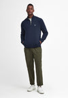 Barbour Men’s Beckhill Half Zip Sweatshirt, Navy