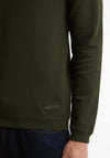 Barbour Men’s Guy Half Zip Sweatshirt, Sage Green