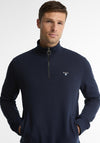 Barbour Men’s Desmond Half Zip Sweatshirt, Navy