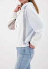 Monari Colour Block Hoodie, Light Blue Multi