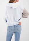 Monari Colour Block Hoodie, Light Blue Multi