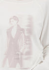 Monari Graphic Print Long Sleeve Top, Off White
