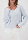 Monari Chenille Jumper, Blue