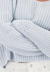 Monari Chenille Jumper, Blue