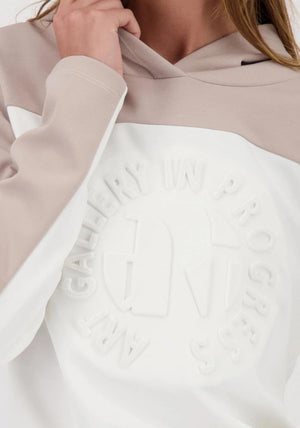 Monari Hooded Sweatshirt, Beige