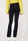 Monari Cotton Blead Straight Leg Jeans, Black
