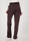 Monari Lettering Band Straight Leg Joggers, Brown