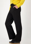 Monari Drawstring Straight Leg Joggers, Black