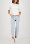 Monari Sequin Embellished T-Shirt, White