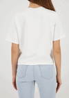 Monari Sequin Embellished T-Shirt, White