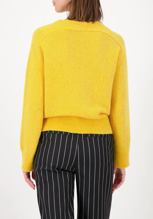 Monari Soft Wool Jumper, Yellow