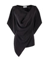 Monessa Joan Ailbhe Assmyetric Top, Black