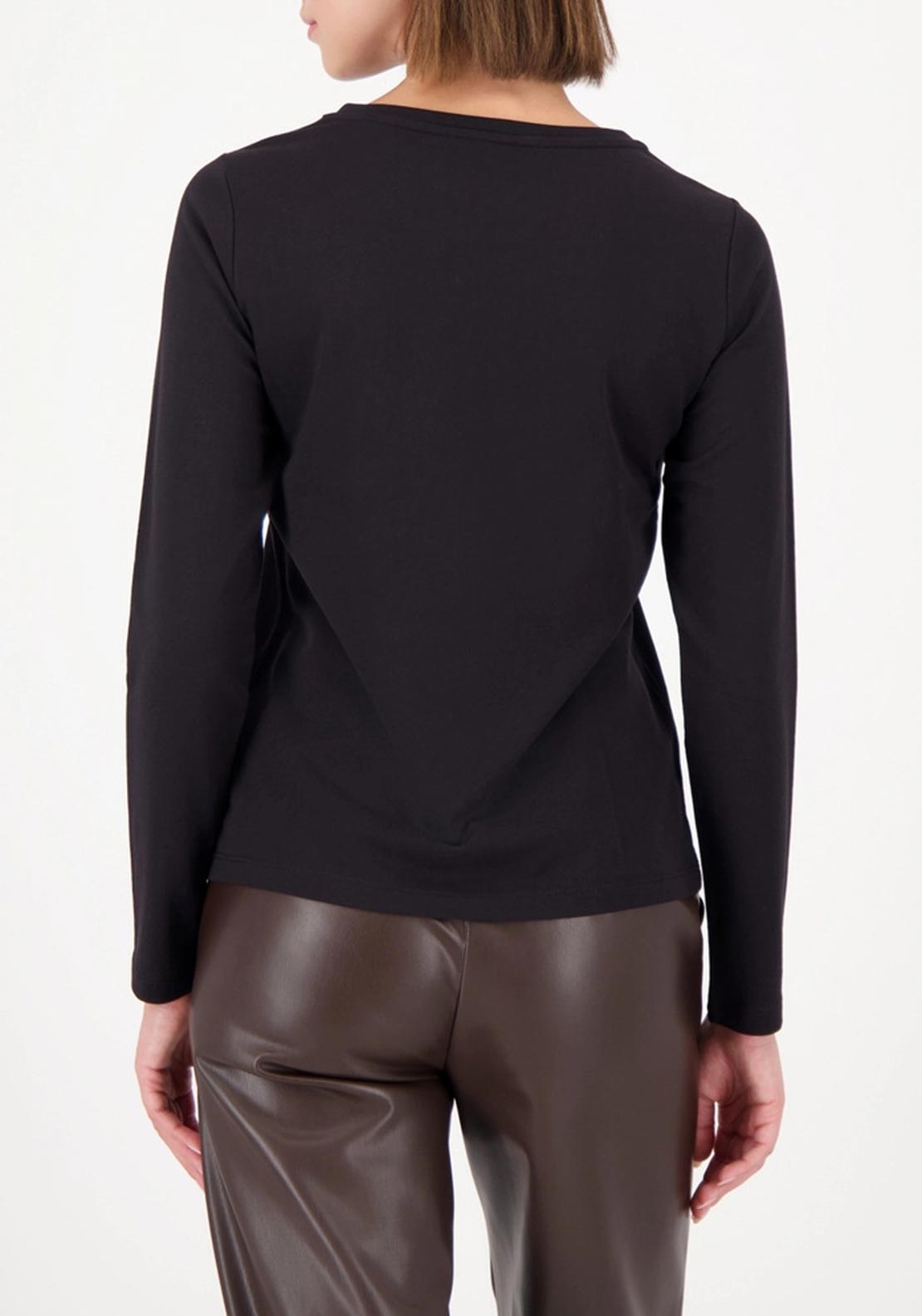 Monari Rhinestone Embellished Top, Black