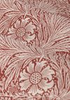 Morris & Co Marigold Lined Pencil Pleat Curtains, Russet