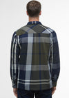 Barbour Men’s Lannich Tartan Overshirt, Fernwood Green Multi