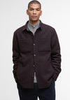 Barbour Men’s Marlow Tailored Overshirt, Dark Brown