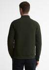 Barbour Men’s Thornton Quilted Full Zip Sweat Jacket, Green