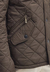 Barbour Men's Powell Quilted Chelsea Style Jacket, Olive Green