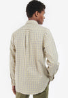 Barbour Men’s Sporting Tattersal Shirt, Buttermilk & Blue Multi