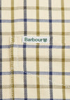 Barbour Men’s Sporting Tattersal Shirt, Buttermilk & Blue Multi