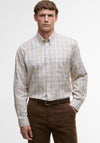 Barbour Men’s Sporting Tattersal Shirt, Copper Multi