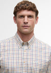 Barbour Men’s Sporting Tattersal Shirt, Copper Multi