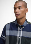 Barbour Men’s Dunoon Tailored Shirt, Fernwood Green Multi