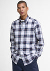 Barbour Men’s Wethram Tartan Tailored Shirt, Navy Multi