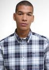 Barbour Men’s Wethram Tartan Tailored Shirt, Navy Multi
