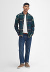 Barbour Men’s Iceloch Tailored Tartan Shirt, Green Loch