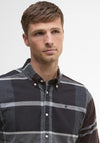 Barbour Men’s Iceloch Tailored Tartan Shirt, Brown Multi
