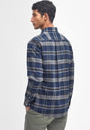 Barbour Men’s Betsom Check Tailored Shirt, Navy Multi