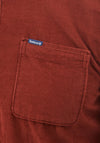 Barbour Mens Ramsey Cord Tailored Shirt, Russet Brown